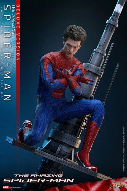 PREVENTA Hot Toys Movie Masterpiece Series: The Amazing Spiderman - Spiderman Andrew Garfield Deluxe Escala 1/6