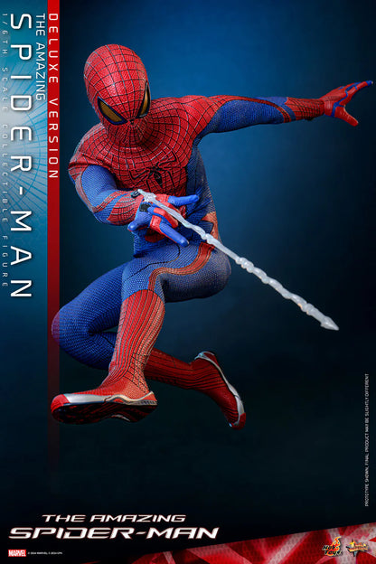 PREVENTA Hot Toys Movie Masterpiece Series: The Amazing Spiderman - Spiderman Andrew Garfield Deluxe Escala 1/6