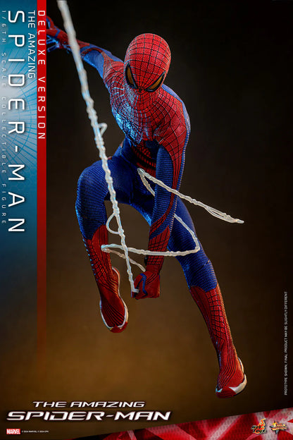 PREVENTA Hot Toys Movie Masterpiece Series: The Amazing Spiderman - Spiderman Andrew Garfield Deluxe Escala 1/6