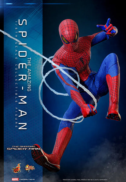 PREVENTA Hot Toys Movie Masterpiece Series: The Amazing Spiderman - Spiderman Andrew Garfield Escala 1/6