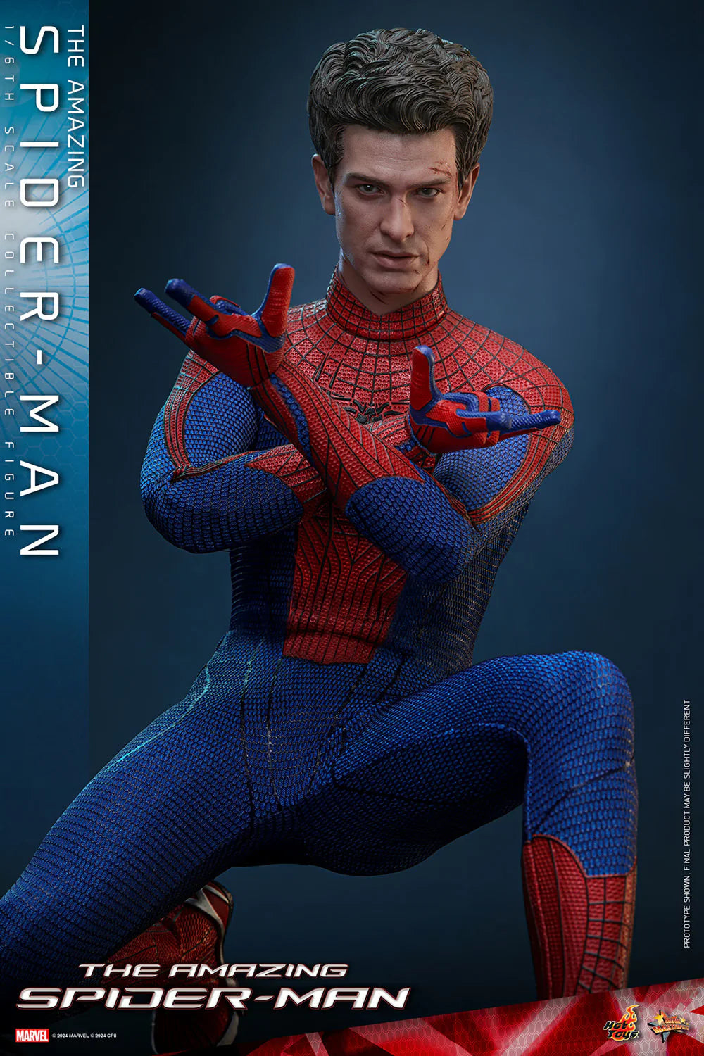 PREVENTA Hot Toys Movie Masterpiece Series: The Amazing Spiderman - Spiderman Andrew Garfield Escala 1/6