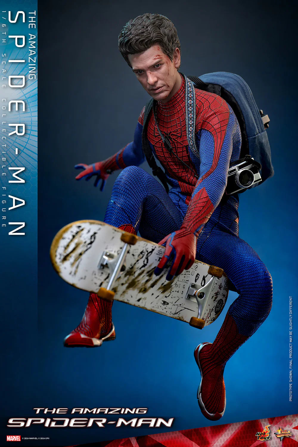 PREVENTA Hot Toys Movie Masterpiece Series: The Amazing Spiderman - Spiderman Andrew Garfield Escala 1/6