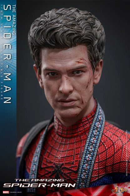 PREVENTA Hot Toys Movie Masterpiece Series: The Amazing Spiderman - Spiderman Andrew Garfield Escala 1/6