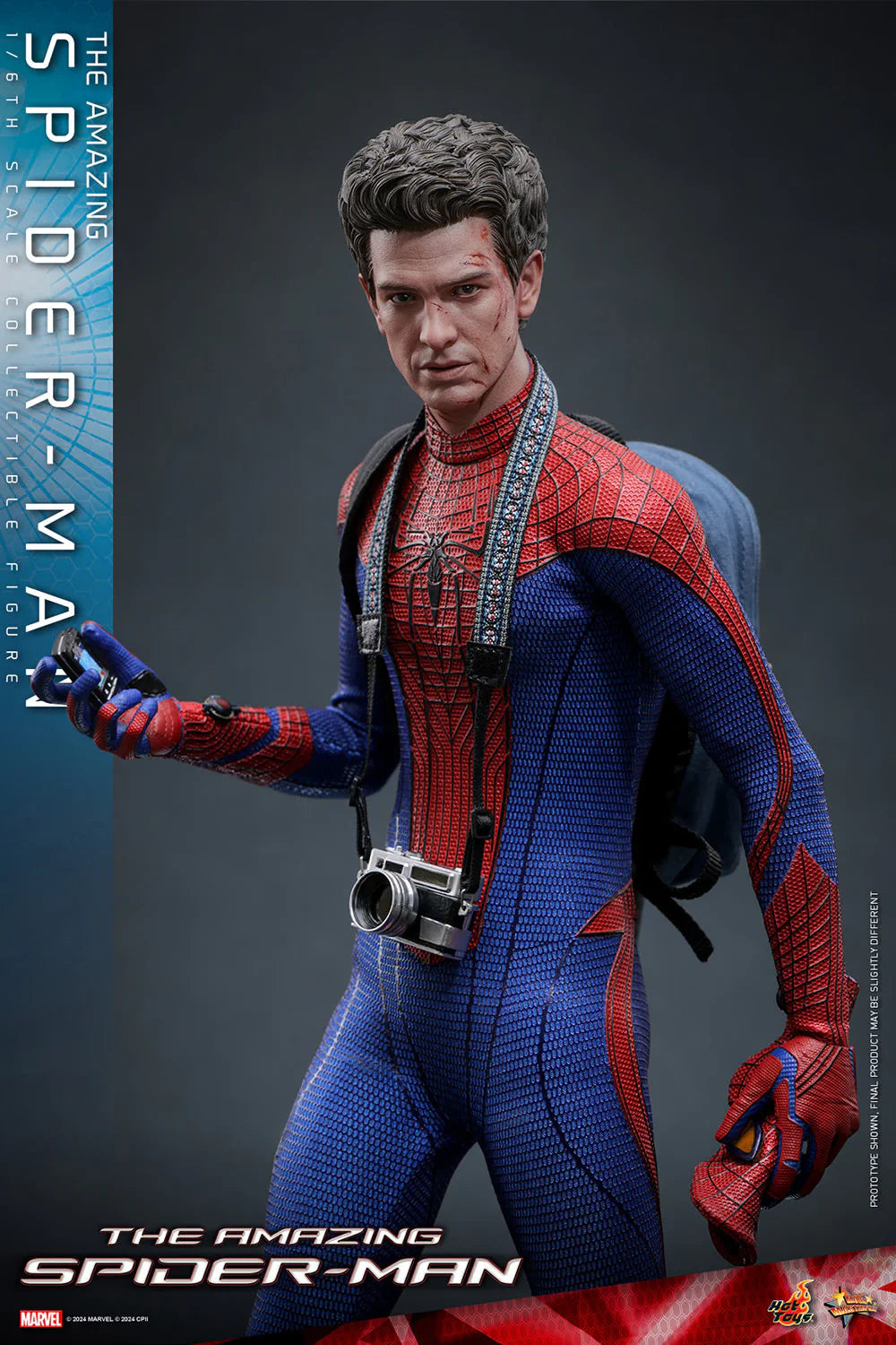 PREVENTA Hot Toys Movie Masterpiece Series: The Amazing Spiderman - Spiderman Andrew Garfield Escala 1/6