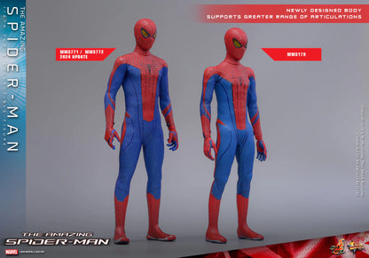 PREVENTA Hot Toys Movie Masterpiece Series: The Amazing Spiderman - Spiderman Andrew Garfield Escala 1/6