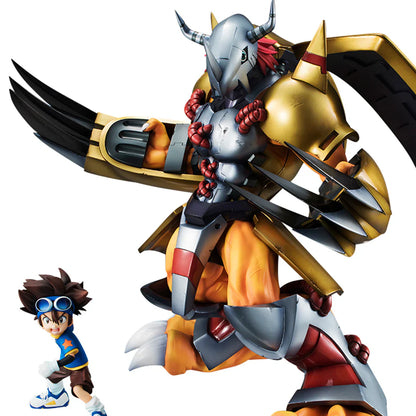 PREVENTA Megahouse Figures Precious Gem Series: Digimon Adventure - Wargreymon Y Taichi Yagami