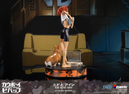 First 4 Figures: Cowboy Bebop - Ed y Ein Edicion Estandar Escala 1/4