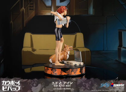 First 4 Figures: Cowboy Bebop - Ed y Ein Edicion Estandar Escala 1/4