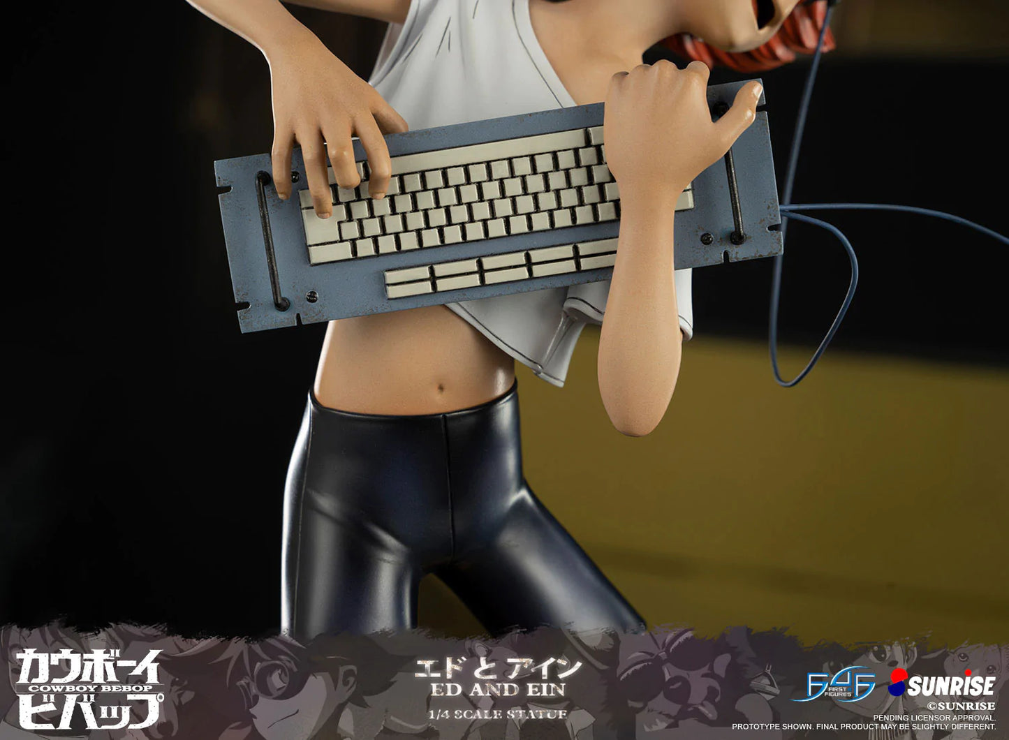 First 4 Figures: Cowboy Bebop - Ed y Ein Edicion Estandar Escala 1/4