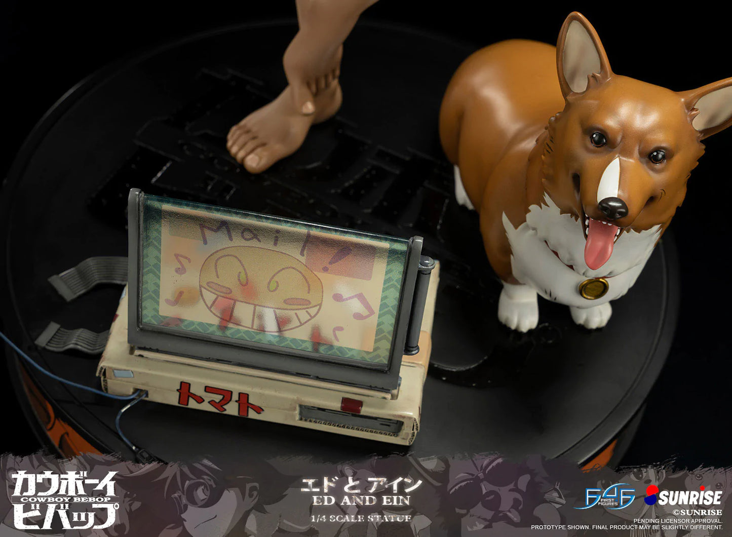 First 4 Figures: Cowboy Bebop - Ed y Ein Edicion Estandar Escala 1/4