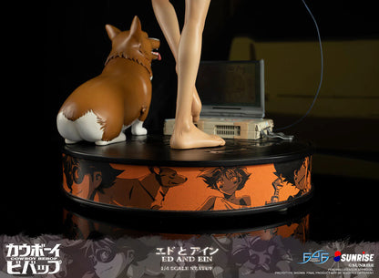 First 4 Figures: Cowboy Bebop - Ed y Ein Edicion Estandar Escala 1/4