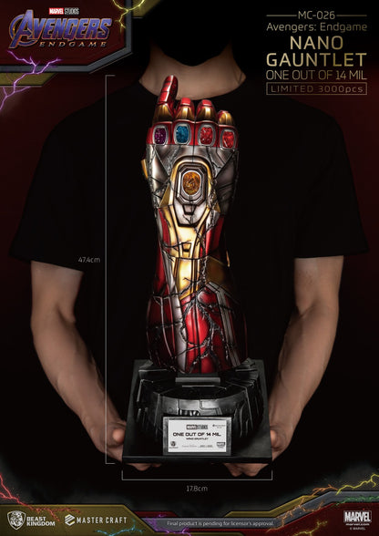 Beast Kingdom Master Craft: Avengers Endgame Master - Nano Guantelete