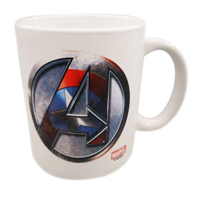 Zak Tarro De Ceramica: Marvel - Capitan America 480 ml Con Caja De Regalo